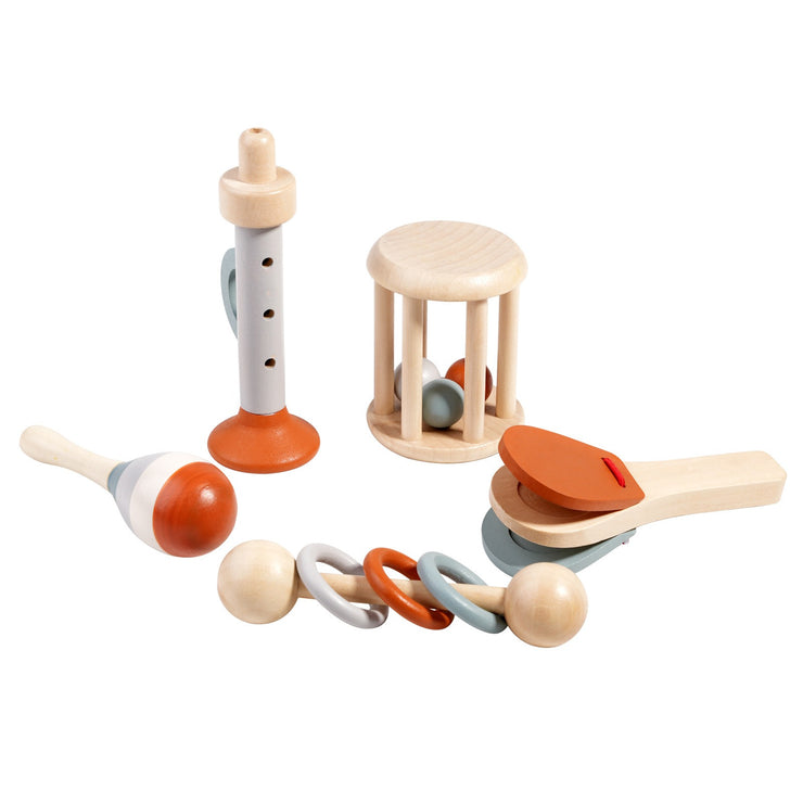 5-Piece Baby Musical Instruments Montessori Musical Sensory Toys