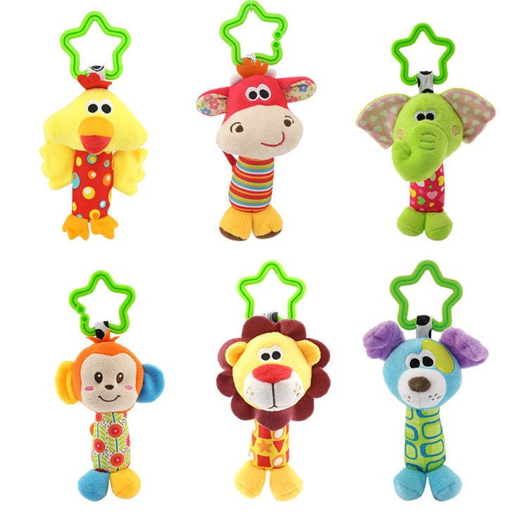 Baby Rattles Toys Stroller Hanging Soft Toy