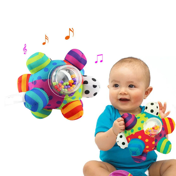 Baby Toys Fun Little Loud Bell Baby Ball Rattles Toy